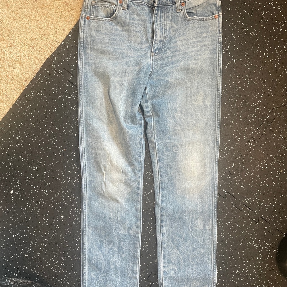 Lucky Brand Blue Straight Leg Jeans